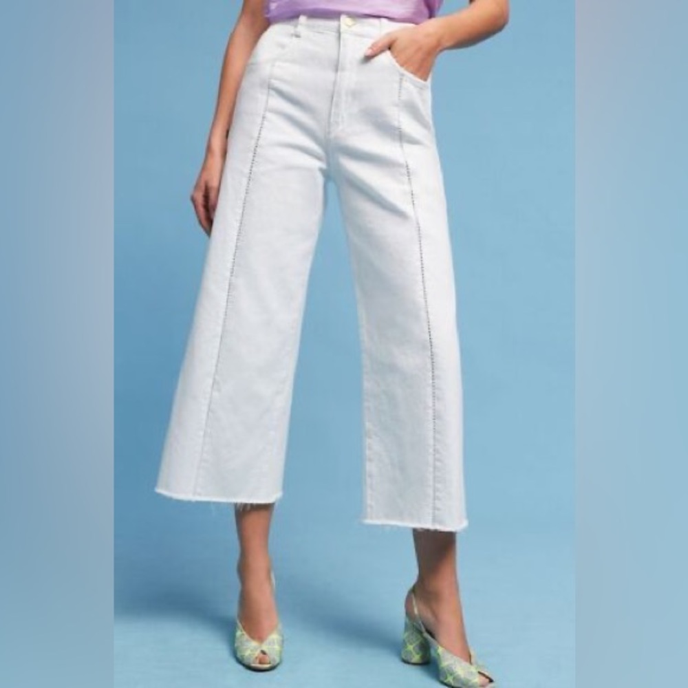 Anthropologie - Pilcro White Denim